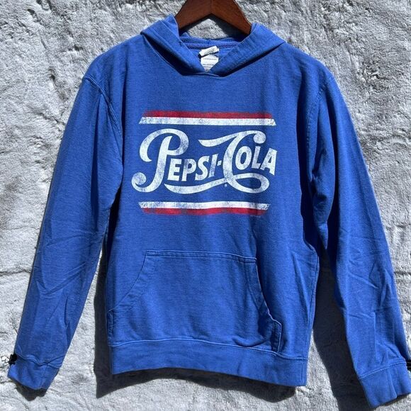 Delta Fleece Vintage Pepsi Logo Size Medium - Picture 1 of 6